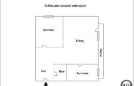 2 camere, 44 mp,  boxa pentru depozitare, zona strazii Porii