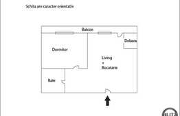 Apartament cu 2 camere, imobil in curs de finalize, 54 mp utili