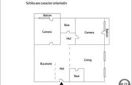 Vanzare 3 camere, 82 mp, 2 balcoane, garaj, loc parcare, boxa, zona linistita!