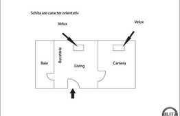 Vanzare mansarda cu 2 camere, zona strazii Porii! Imobil nou!