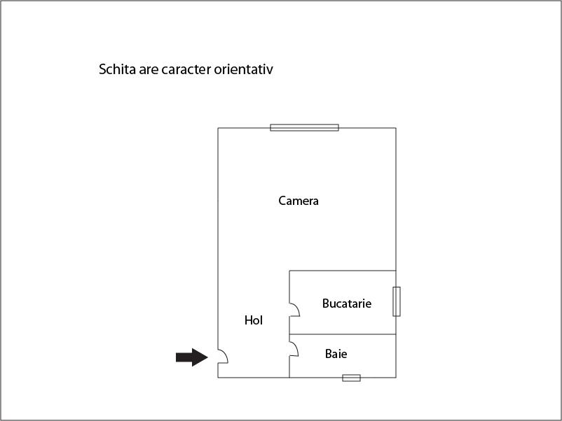 Garsonieră de închiriat Zorilor - 10200AI | BLITZ Cluj-Napoca | Poza1