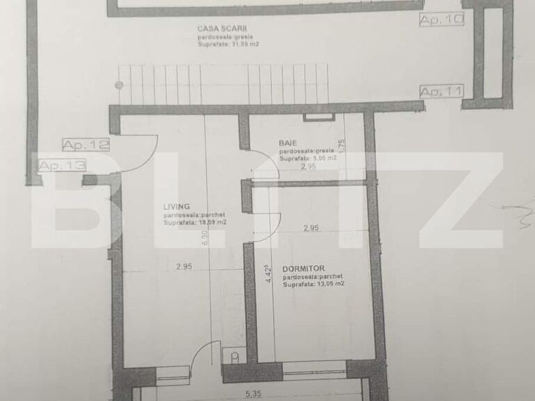 Apartament de vânzare 2 camere Sanpetru - 102133AV | BLITZ Brașov | Poza1