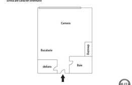 Apartament 1 camera, 52 mp utili, zona Clujana, imobil nou