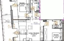 Oportunitate! Apartament 3 camere, 69 mp, orientare sud-vestica, Marasti 