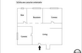 3 camere, 70 mp, imobil nou, loc parcare, complet mobilat, zona Golden Tulip!