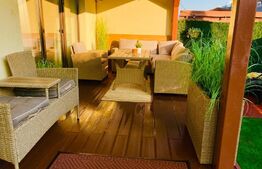 Duplex 4 camere, 120 mp utili, 300 mp de teren, piscina incalzita, zona Terra