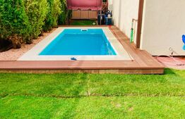 Duplex 4 camere, 120 mp utili, 300 mp de teren, piscina incalzita, zona Terra