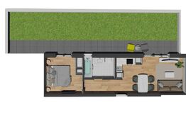 Garsoniera de 39 mp, curte cu spatiu verde, zona Vivo Mall