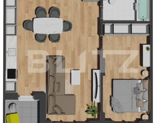 Apartament de vânzare 2 camere Floreşti - 102364AV | BLITZ Cluj-Napoca | Poza2
