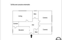 Apartament 3 camere, decomandat, 65 mp utili, zona Gheorghe Dima