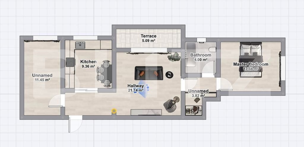 Apartament de vânzare 3 camere Gheorgheni - 102586AV | BLITZ Cluj-Napoca | Poza1