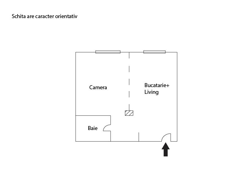 Garsonieră de vânzare Marasti - 10266AV | BLITZ Cluj-Napoca | Poza1