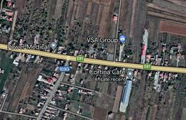 Teren cu suprafata de 1413mp,pentru constructie imobil P+2,situat in Tureni