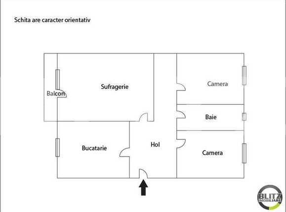 Apartament de vânzare 3 camere Gheorgheni - 10273AV | BLITZ Cluj-Napoca | Poza1