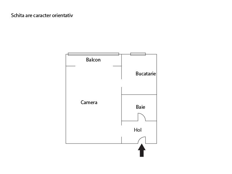 Garsonieră de vânzare Marasti - 10277AV | BLITZ Cluj-Napoca | Poza1