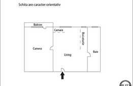 Apartament 2 camere, finisat modern, 37 mp utili, imobil nou, semidecomandat