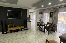 Penthouse 3 camere mobilat lux ,73 mp utili ,terasa 78 mp, zona Teilor