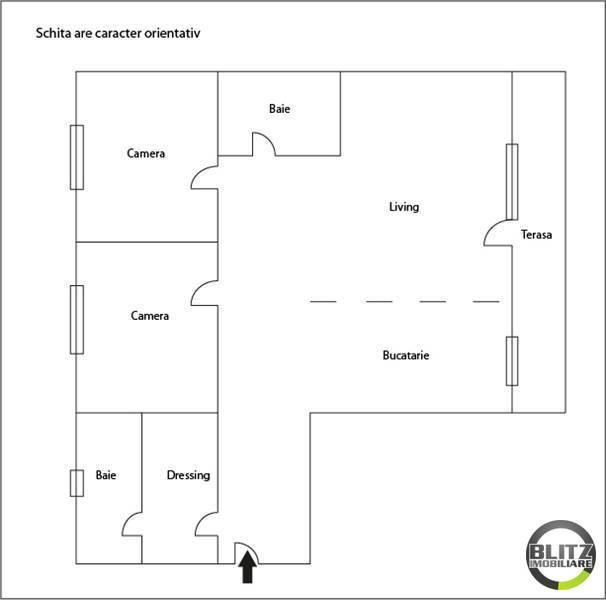 Apartament de vânzare 3 camere Manastur - 1030AV | BLITZ Cluj-Napoca | Poza1