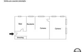 Vanzare 2 camere, 58 mp, etaj intermediar, imobil nou, zona strazii Viorelelor!