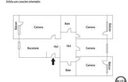 4 camere, 77 mp, decomandat, parcare, boxa la subsol, zona strazii Izlazului!