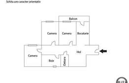 Apartament 3 camere, 65 mp utili, boxa subsol, zona strazii Mehedinti