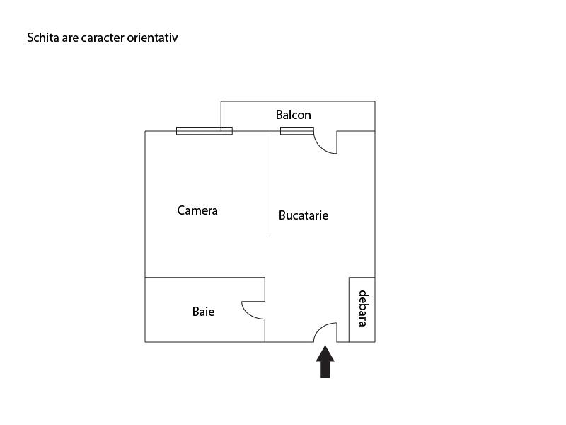 Garsonieră de vânzare Manastur - 10317AV | BLITZ Cluj-Napoca | Poza1