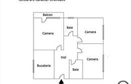 Apartament 3 camere de vanzare, decomandat, 67 mp utili, zona Pasteur, cu boxa