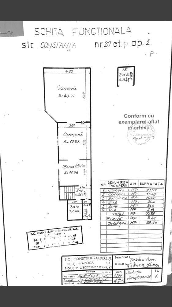 Spațiu birouri de închiriat Central - 103233SIB | BLITZ Cluj-Napoca | Poza1