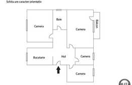 Apartament 4 camere, 78 mp, decomandat, boxa la subsol, zona Aleea Clabucet