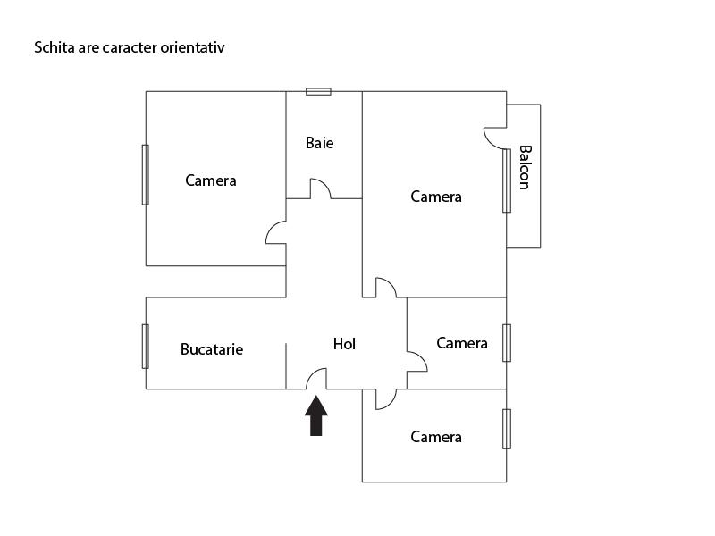 Apartament de vânzare 4 camere Manastur - 10326AV | BLITZ Cluj-Napoca | Poza1