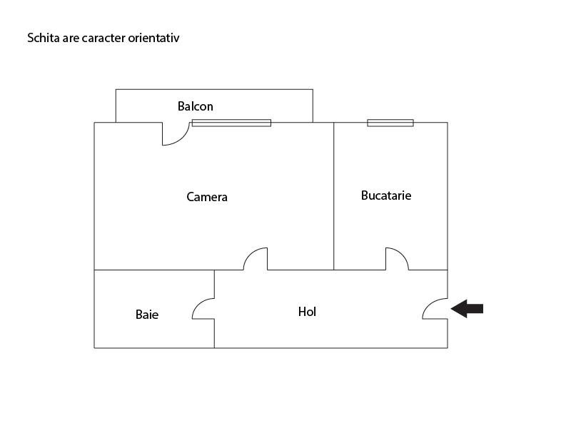 Garsonieră de vânzare Manastur - 10336AV | BLITZ Cluj-Napoca | Poza1