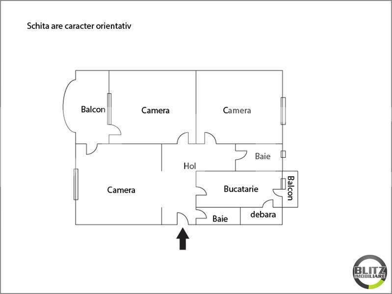 Apartament de vânzare 3 camere Grigorescu - 10343AV | BLITZ Cluj-Napoca | Poza16