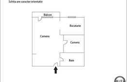 Apartament de vanzare, 2 camere, etaj intermediar, zona strazii Dorobantilor!