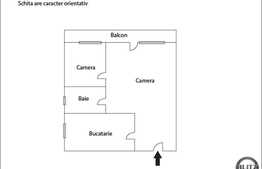 Apartament de vanzare, 2 camere, 46 mp, zona Iulius Mall!