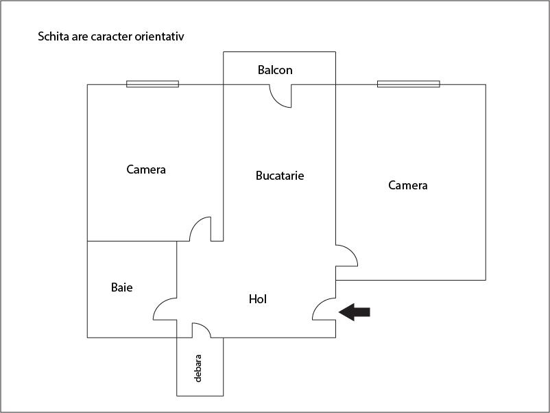Apartament de vânzare 2 camere Manastur - 10367AV | BLITZ Cluj-Napoca | Poza1