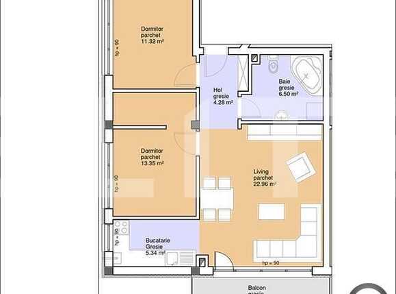 Apartament de vânzare 3 camere Floreşti - 10373AV | BLITZ Cluj-Napoca | Poza1