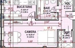 COMISION 0% Apartament 1 camera decomandat, 40 mp utili, zona Somesului