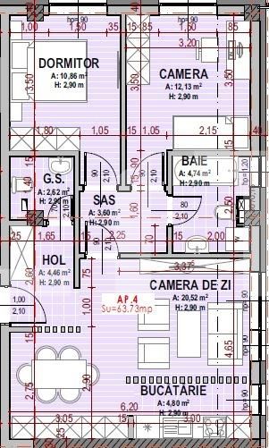 Apartament de vânzare 3 camere Floreşti - 103853AV | BLITZ Cluj-Napoca | Poza2
