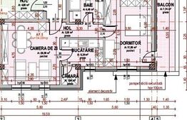 Apartament 2 camere decomandat , 54 mp utili, zona Somesului