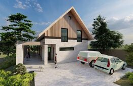 Casa individuala, 125 mp utili, 640 mp teren, Chinteni