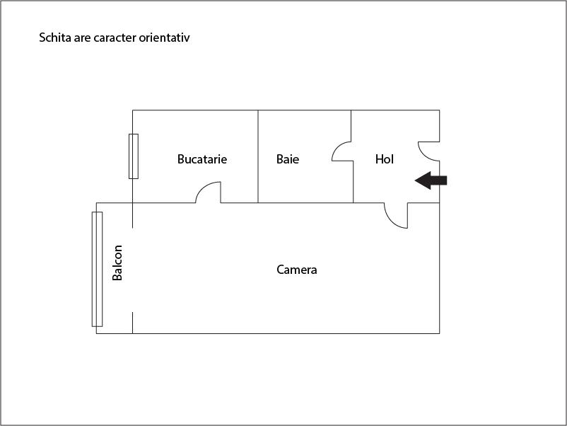 Garsonieră de vânzare Marasti - 10392AV | BLITZ Cluj-Napoca | Poza1