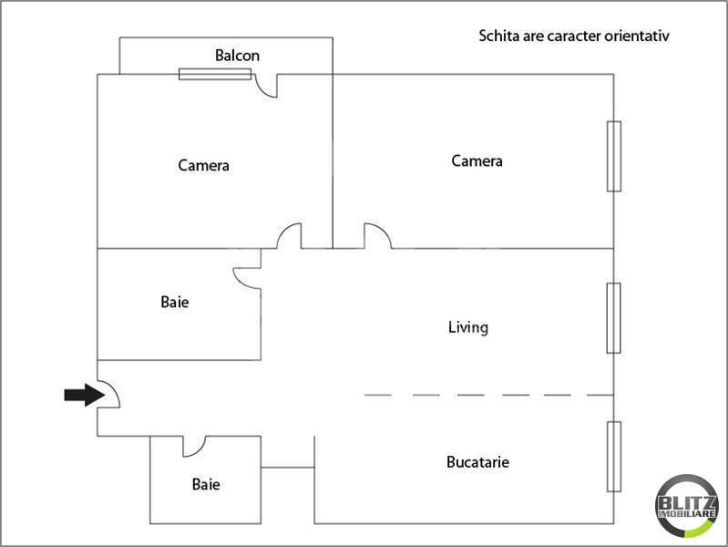 Apartament de vânzare 3 camere Marasti - 1040AV | BLITZ Cluj-Napoca | Poza1