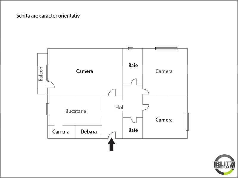 Apartament de vânzare 3 camere Manastur - 10404AV | BLITZ Cluj-Napoca | Poza8