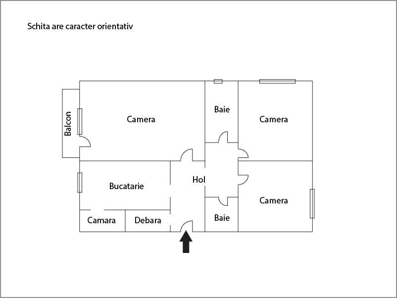 Apartament de vânzare 3 camere Manastur - 10404AV | BLITZ Cluj-Napoca | Poza1