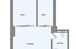 Cabinet medical cu CF, 52mp, zona Spitalul Clujana