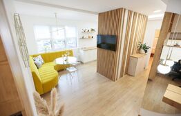 Apartament de lux, 3 camere, 56 mp,  loc parcare, zona parc Poligon 