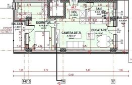 Apartament 2 camere, 44 mp, parcare, zona Somesului