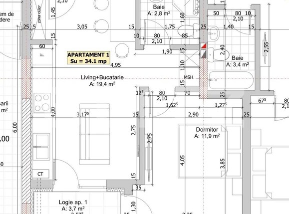 Apartament de vânzare 2 camere Floreşti - 104140AV | BLITZ Cluj-Napoca | Poza1