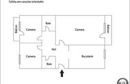 De vanzare, 3 camere, etaj intermediar, boxa la subsol, zona Intre Lacuri!