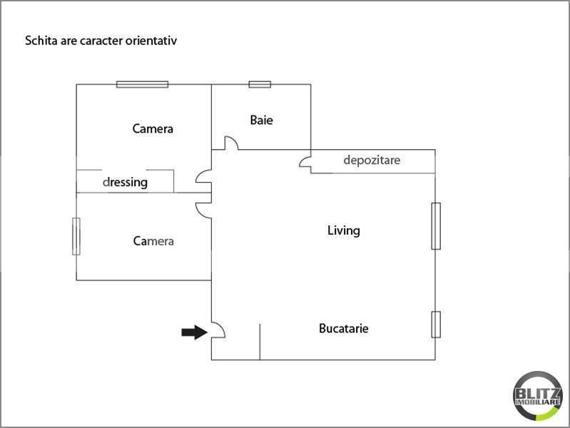 Apartament de vânzare 3 camere Floreşti - 1042AV | BLITZ Cluj-Napoca | Poza11
